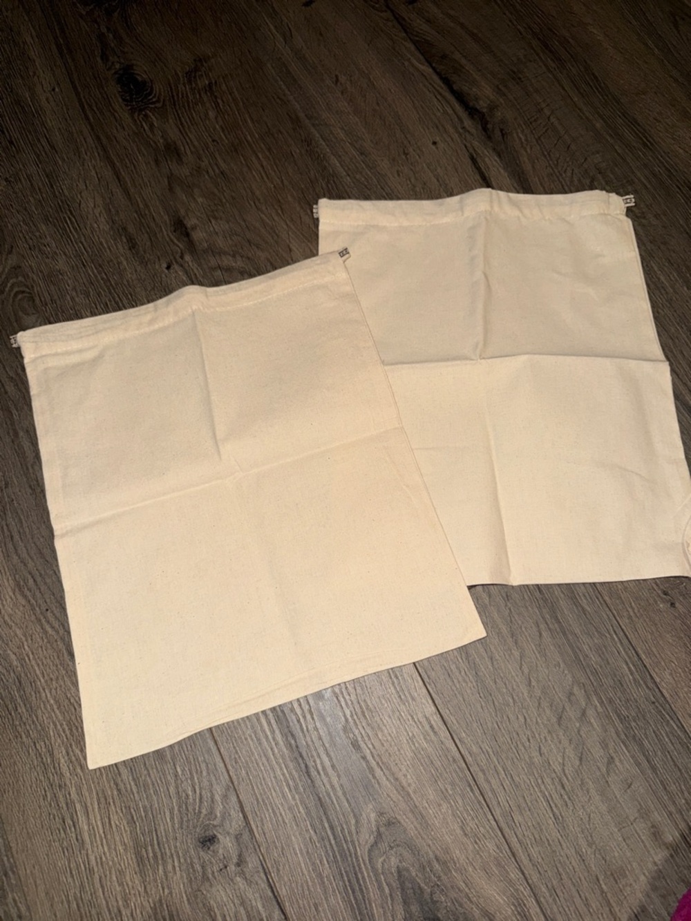 Tory Burch Canvas Drawstring Dust Bags - Set of 2 tory burch